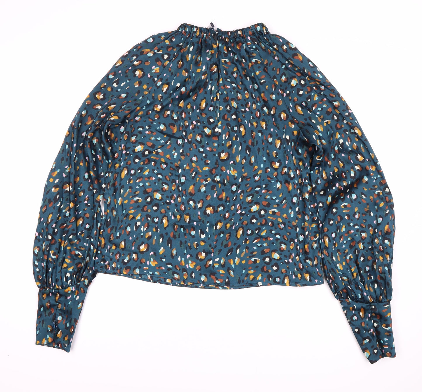 Womens UK Size 8 Marks and Spencer Multicoloured Basic Blouse