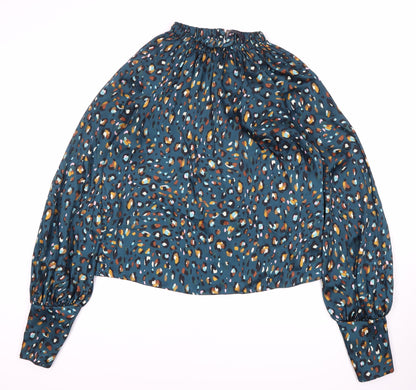 Womens UK Size 8 Marks and Spencer Multicoloured Basic Blouse