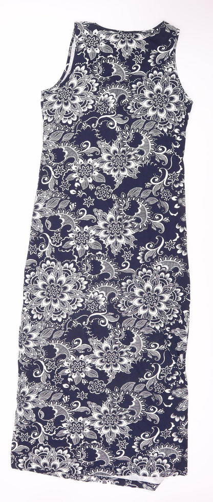 The Collection Women's Blue Floral Dress Size 12