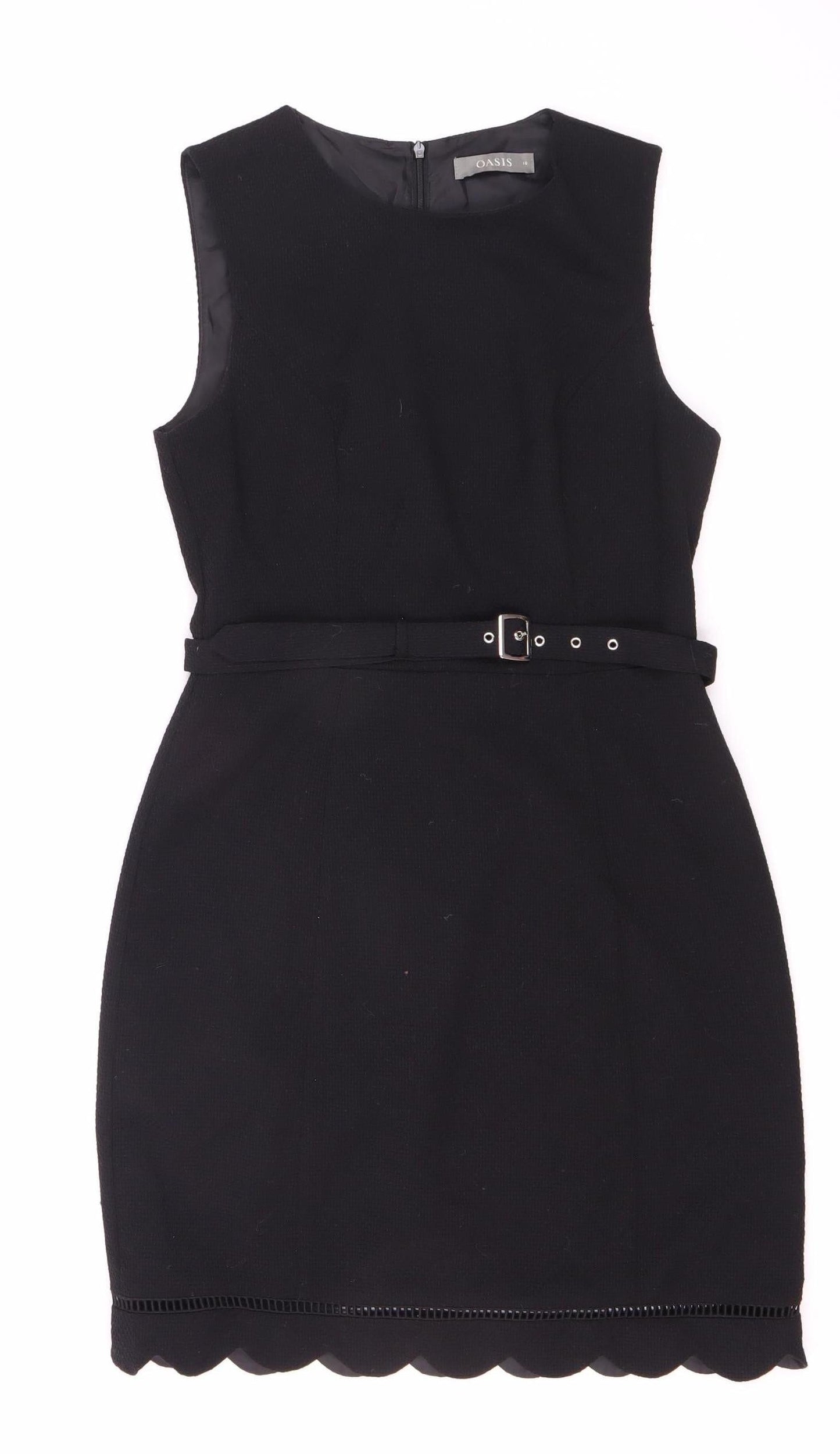 Oasis Women's Black Pencil Dress Size 10