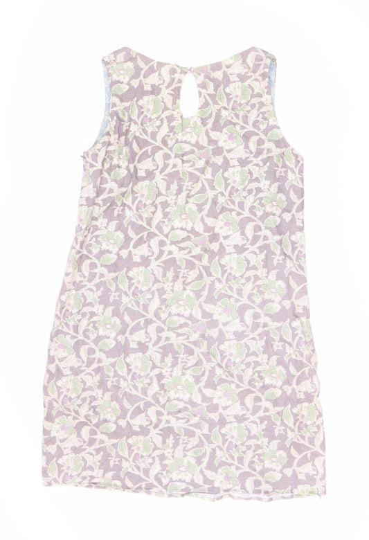 EAST Women's Multicoloured Floral Dress Size 12