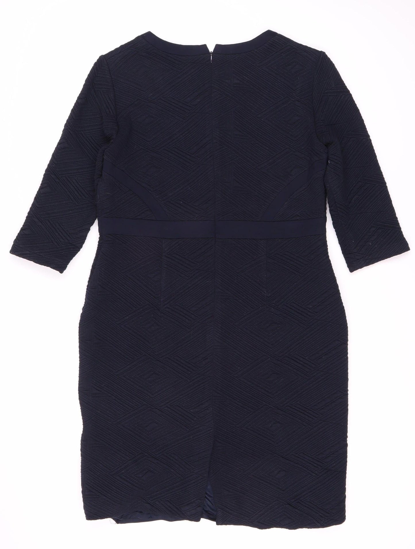 Gerry Weber Women's Blue 3/4 Sleeve Dress Size 14