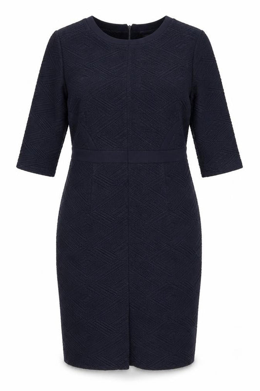 Gerry Weber Women's Blue 3/4 Sleeve Dress Size 14