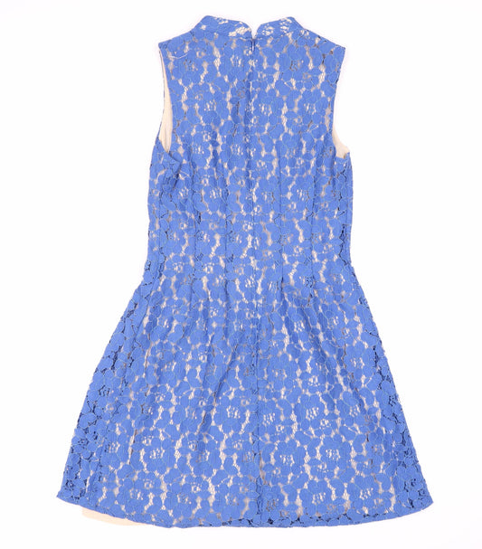 Oasis Women's Blue Sleeveless Dress Size 8
