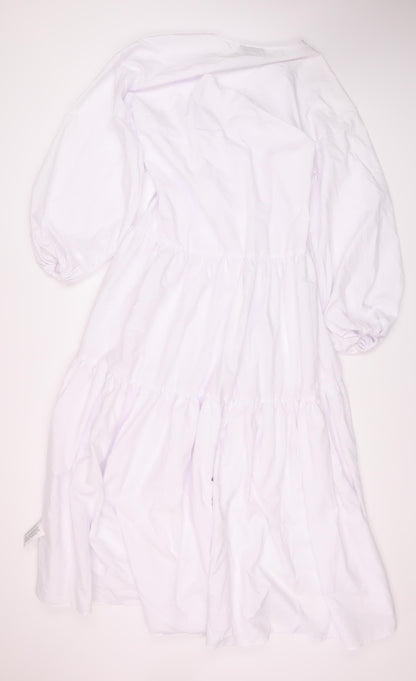 ASOS DESIGN Women's White Dress Size 14