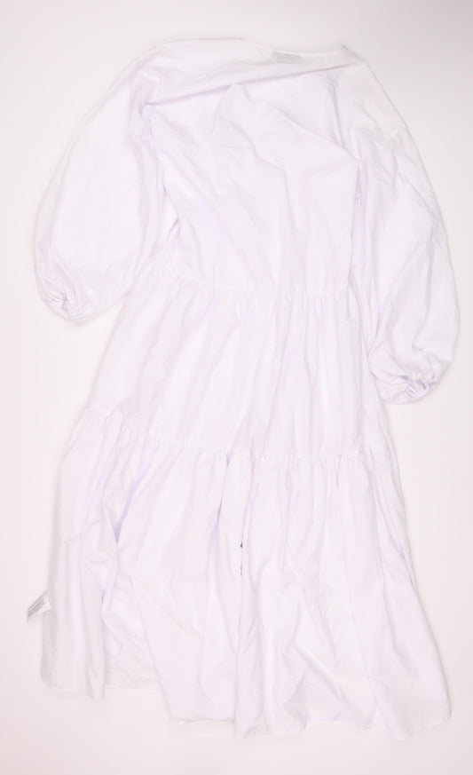 ASOS DESIGN Women's White Dress Size 14