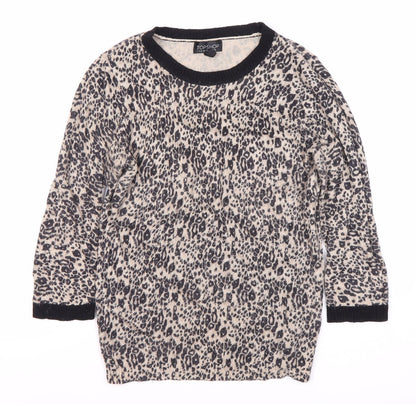 Womens UK Size 10 Topshop Multicoloured Pullover Jumper