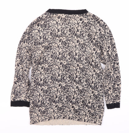 Womens UK Size 10 Topshop Multicoloured Pullover Jumper