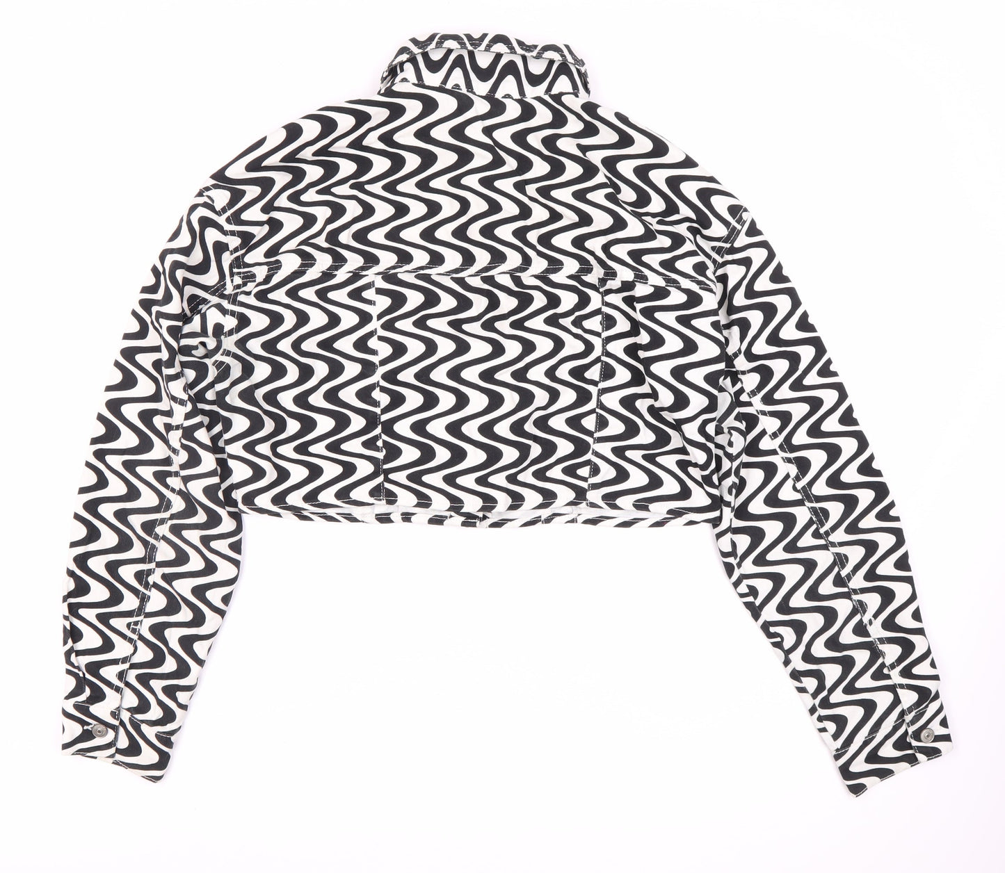 H&M Women's Multicoloured Varsity Jacket Size M