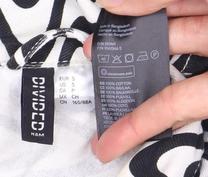 H&M Women's Multicoloured Varsity Jacket Size M