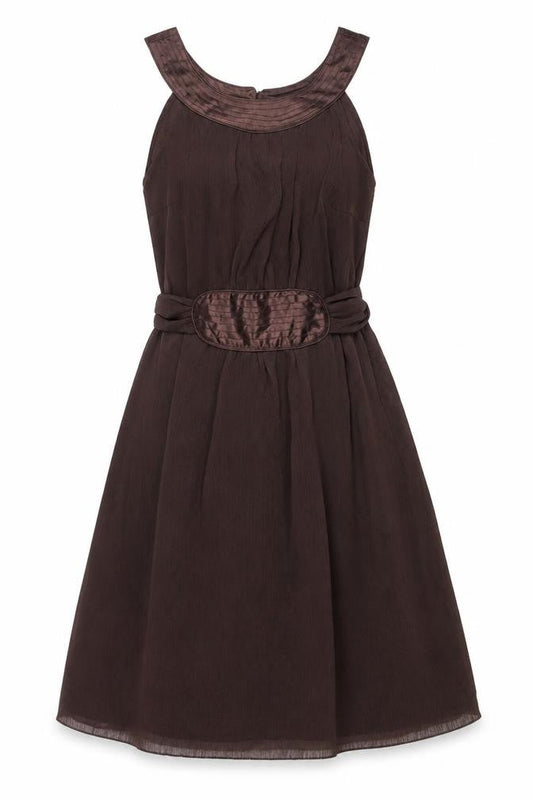 Vero Moda Women's Brown A-Line Dress Size 6