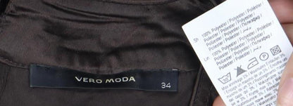 Vero Moda Women's Brown A-Line Dress Size 6