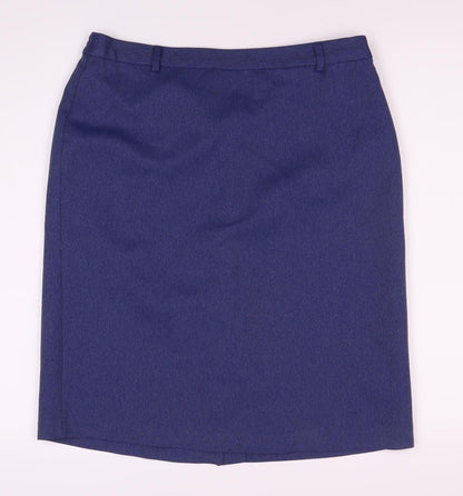 Honor Millburn Women's Blue Knee Length Skirt Size 14