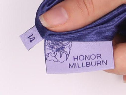 Honor Millburn Women's Blue Knee Length Skirt Size 14