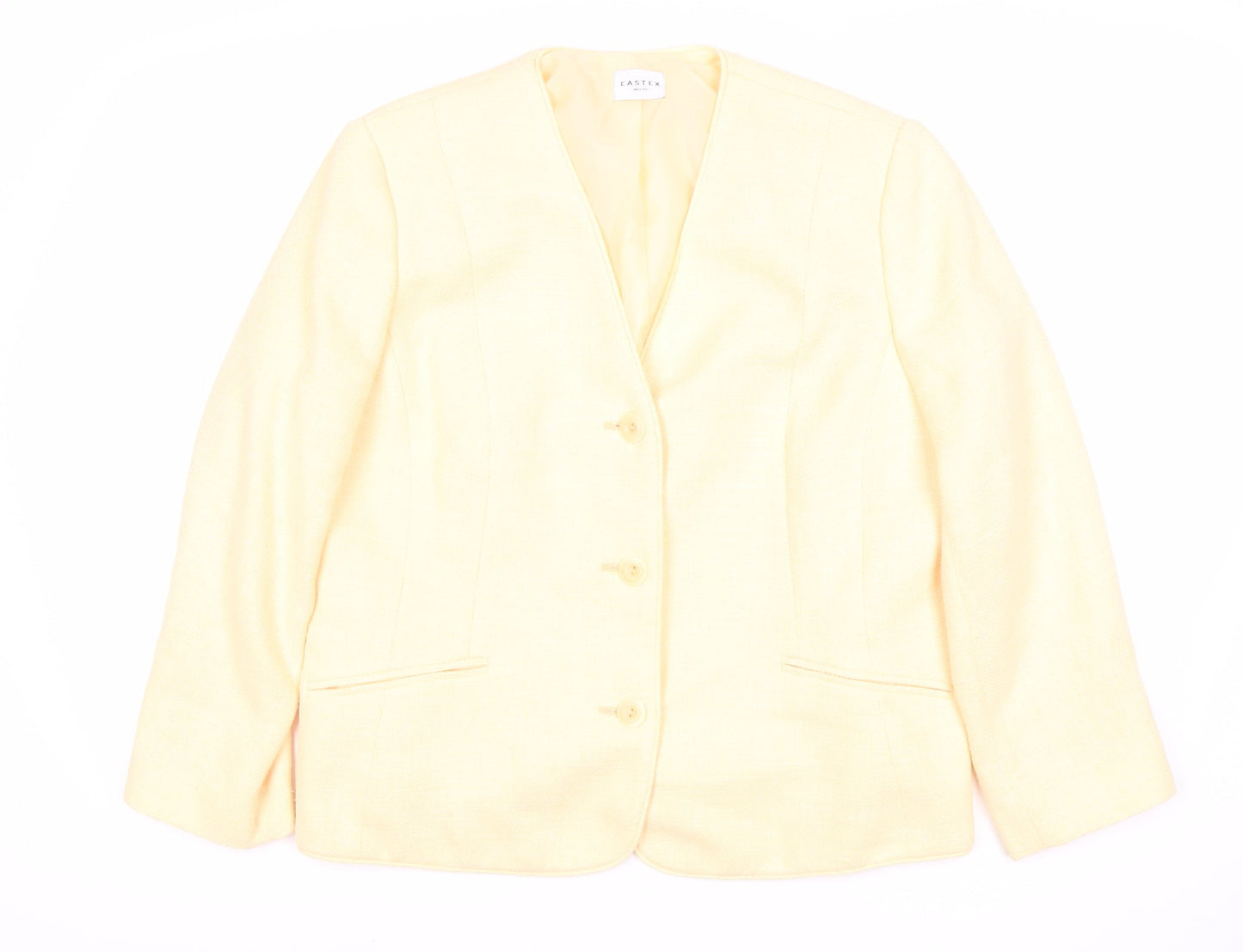 Easttex Women's Beige Blazer, Size 16, Workwear