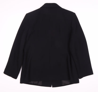 Eastex Women's Black Suit Jacket, Size 14, Elegant Wear