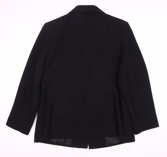Eastex Women's Black Suit Jacket, Size 14, Elegant Wear