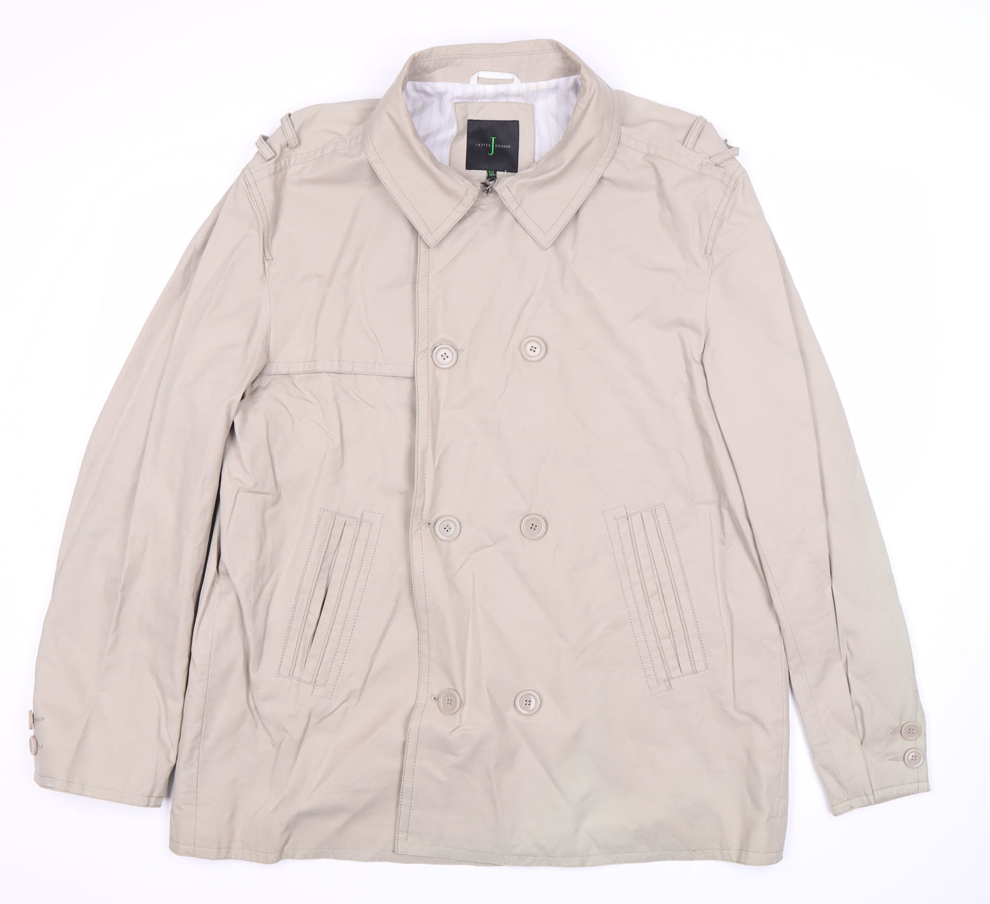 Womens UK Size XL Debenhams Beige Pea Coat