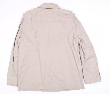 Womens UK Size XL Debenhams Beige Pea Coat