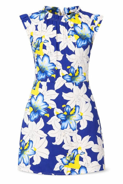 Oasis Women's Floral Knee Length Dress, Size 8, Multicoloured