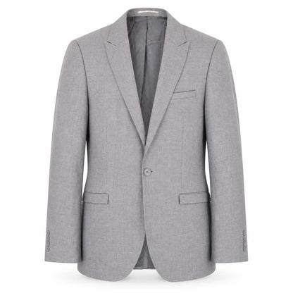 White Label Men's Grey Blazer, Size 36R Formal Jacket
