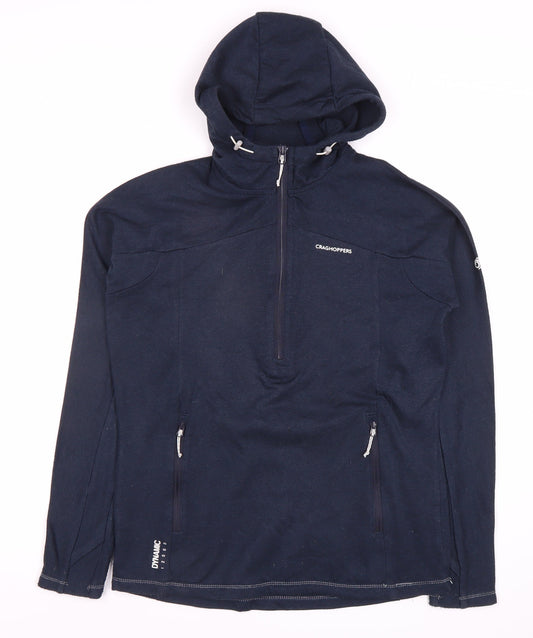 Craghoppers Women's Blue Full Zip Hoodie Size 10
