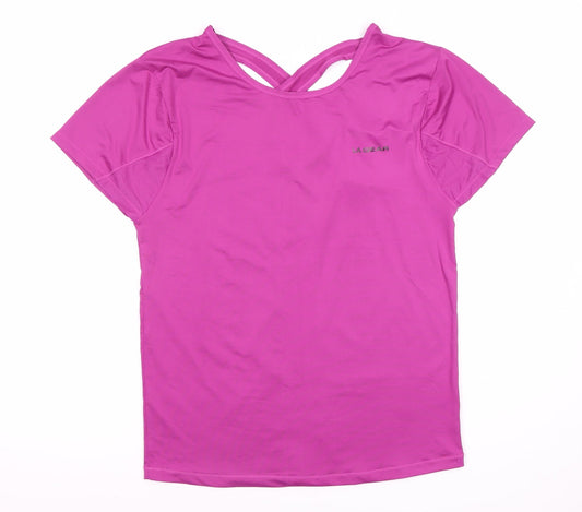 LA Gear Women's Purple T-Shirt XL Short Sleeve