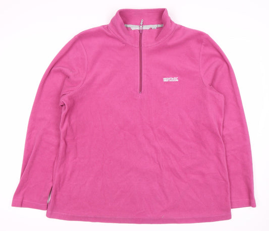 Regatta Women's Pink Pullover Sweatshirt Size 14