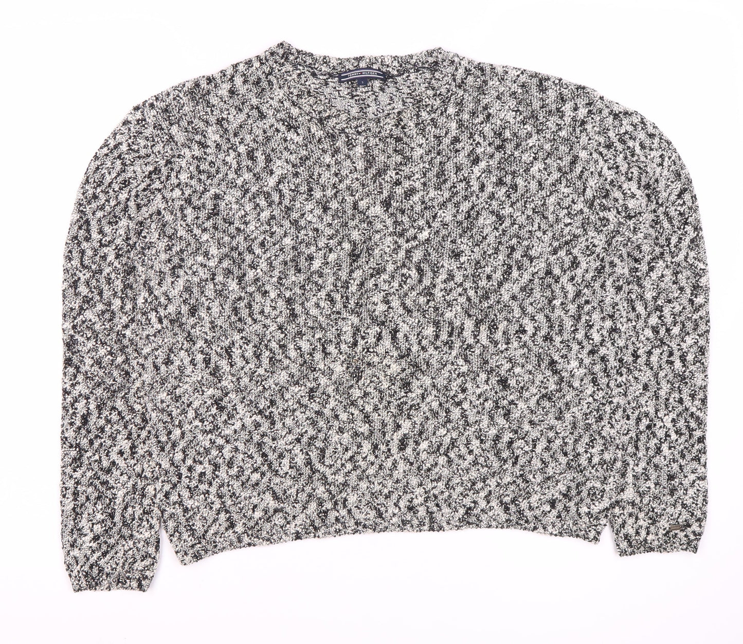 Womens UK Size S Tommy Hilfiger Multicoloured Pullover Jumper