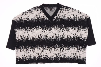 Womens UK Size One Size QED London Multicoloured Pullover Jumper