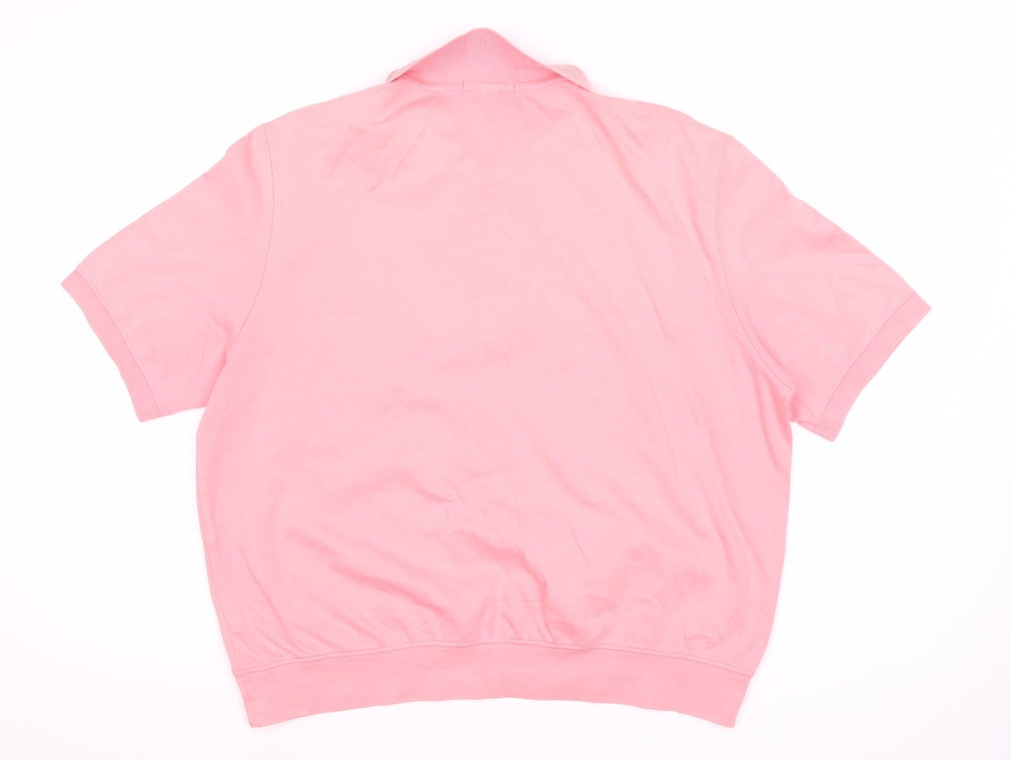 Lands' End Women's Pink Polo Shirt XL Casual