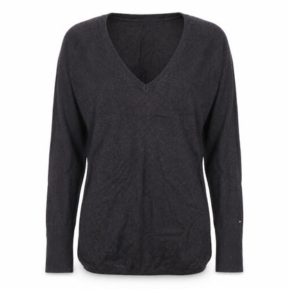 Womens UK Size S Tommy Hilfiger Black Pullover Jumper