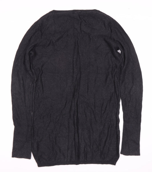 Womens UK Size S Tommy Hilfiger Black Pullover Jumper