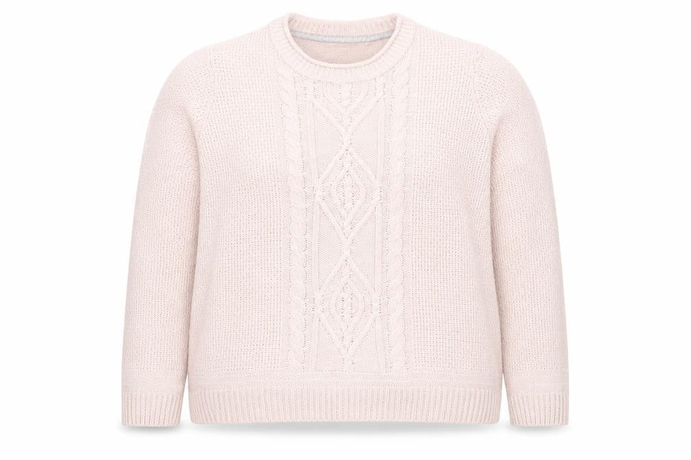 Womens UK Size XL Isle Beige Pullover Jumper