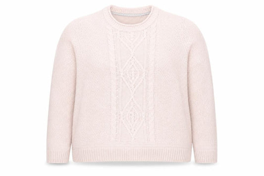 Womens UK Size XL Isle Beige Pullover Jumper