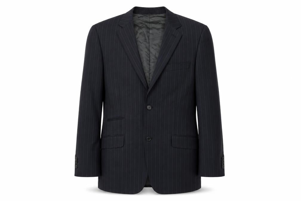 Mens UK Size 40 Simon Carter Regular Blue Suit Jacket