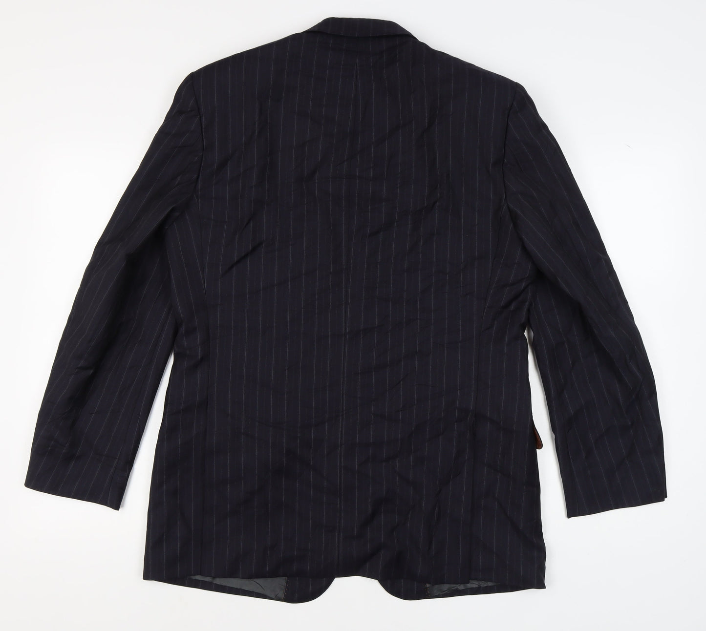 Mens UK Size 40 Simon Carter Regular Blue Suit Jacket