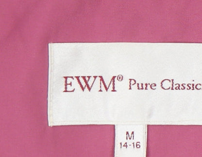 Womens UK Size M EWM Pink Gilet