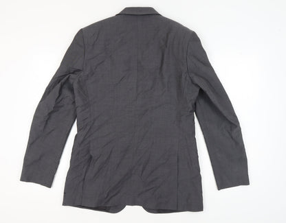 Jasper Conran Men's Grey Blazer 40 Long Jacket