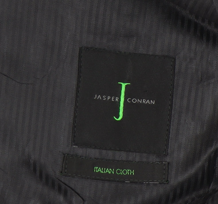 Jasper Conran Men's Grey Blazer 40 Long Jacket