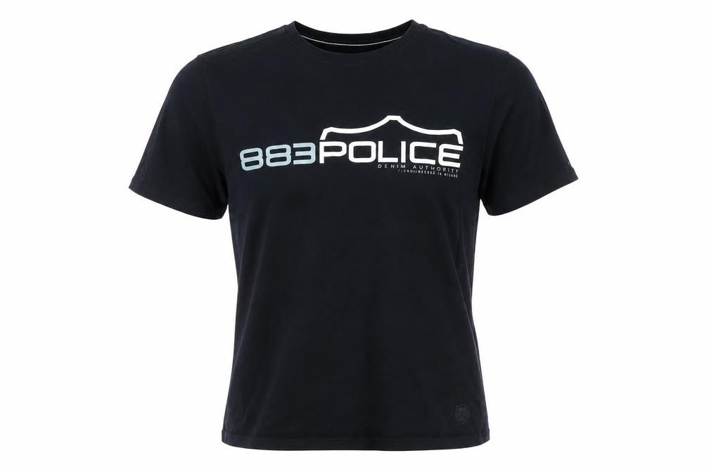 Mens UK Size 4 883 Police Black  T-Shirt