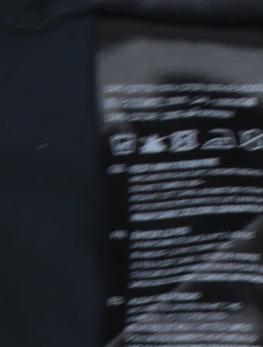 883 Police Men's Black T-Shirt Size 4 Crew Neck Logo