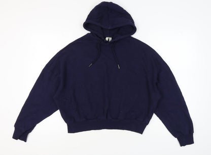 Womens UK Size 10 ASOS Blue Pullover Hoodie