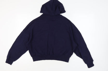 Womens UK Size 10 ASOS Blue Pullover Hoodie