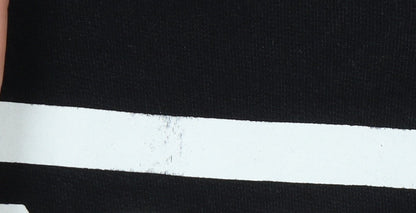 Vans Men's Black S Pullover Hoodie with Logo