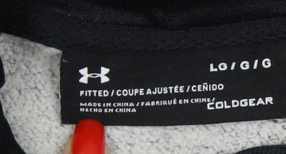 Unisex Adults UK Size L Under armour Grey Pullover Hoodie
