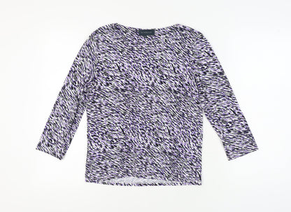 Viyella Women's Multicoloured Animal Print T-Shirt M