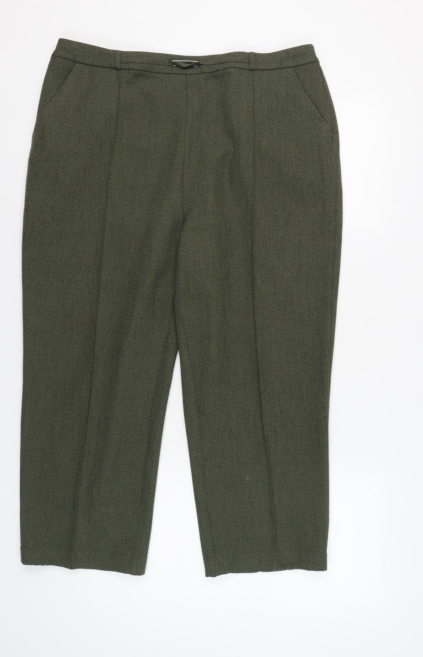 Womens UK Size 20 Honor Millburn   Green Trousers