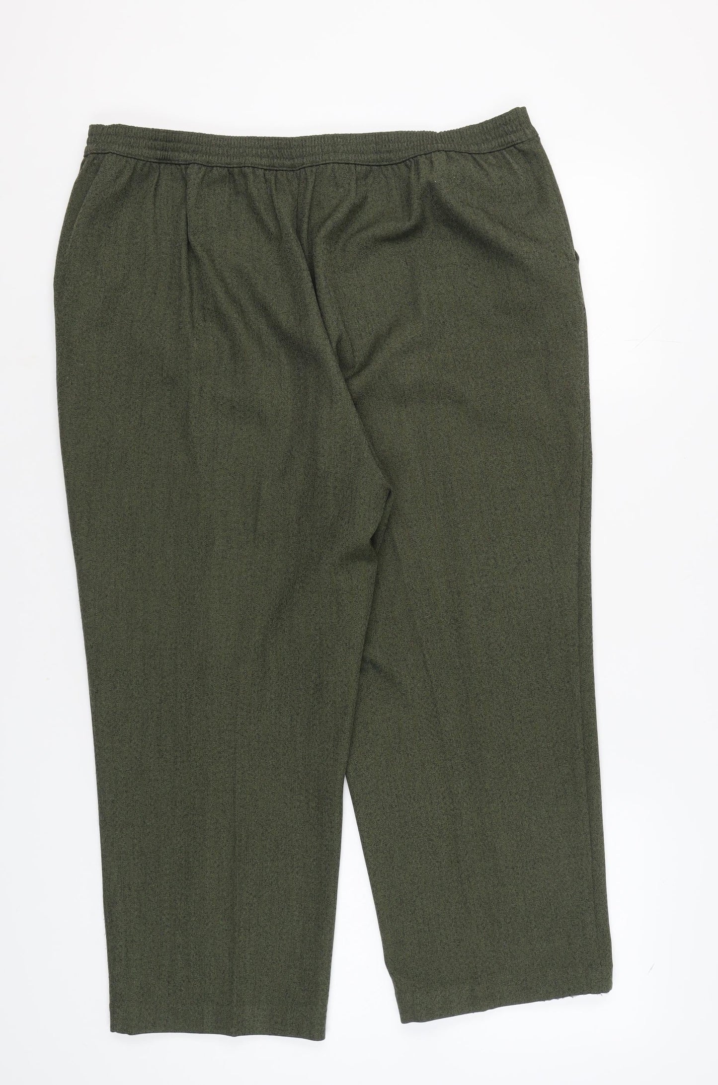 Womens UK Size 20 Honor Millburn   Green Trousers