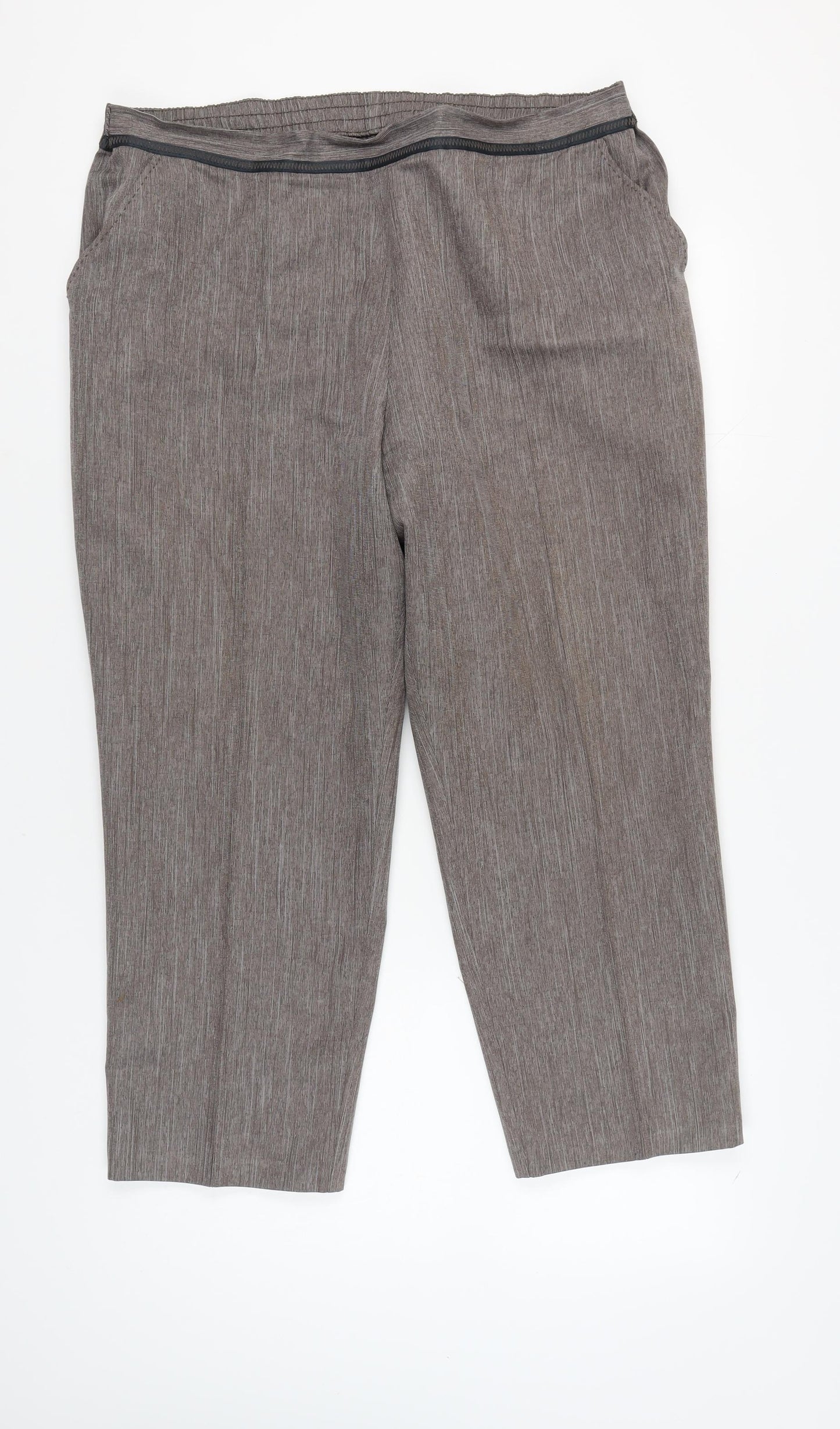 Womens UK Size 20 Marks and Spencer   Grey Trousers